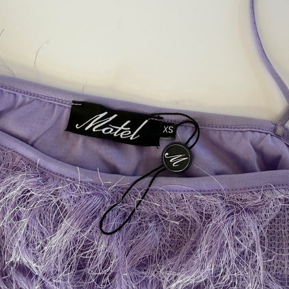 Motel Rocks Lilac Fringe Ensemble - Picture 6 of 11